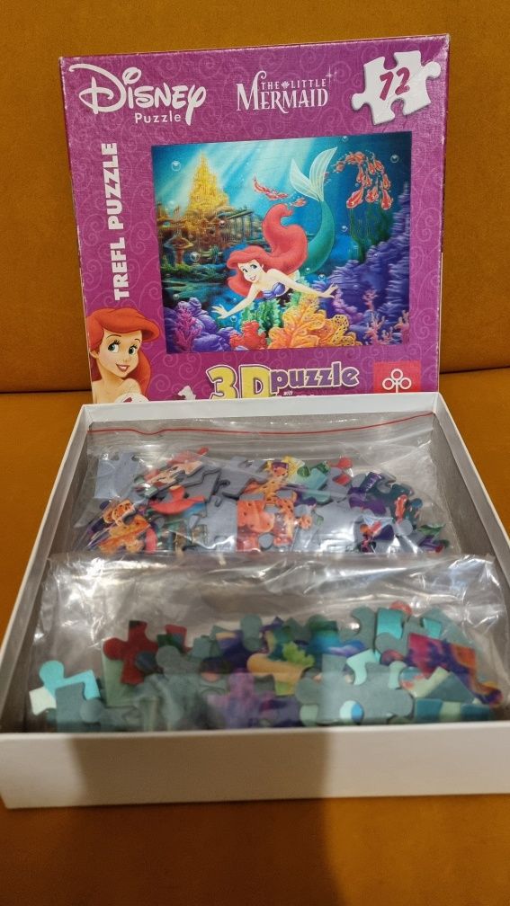 Puzzle 3D + tradycyjne ! Super stan ! Idealny prezent  !