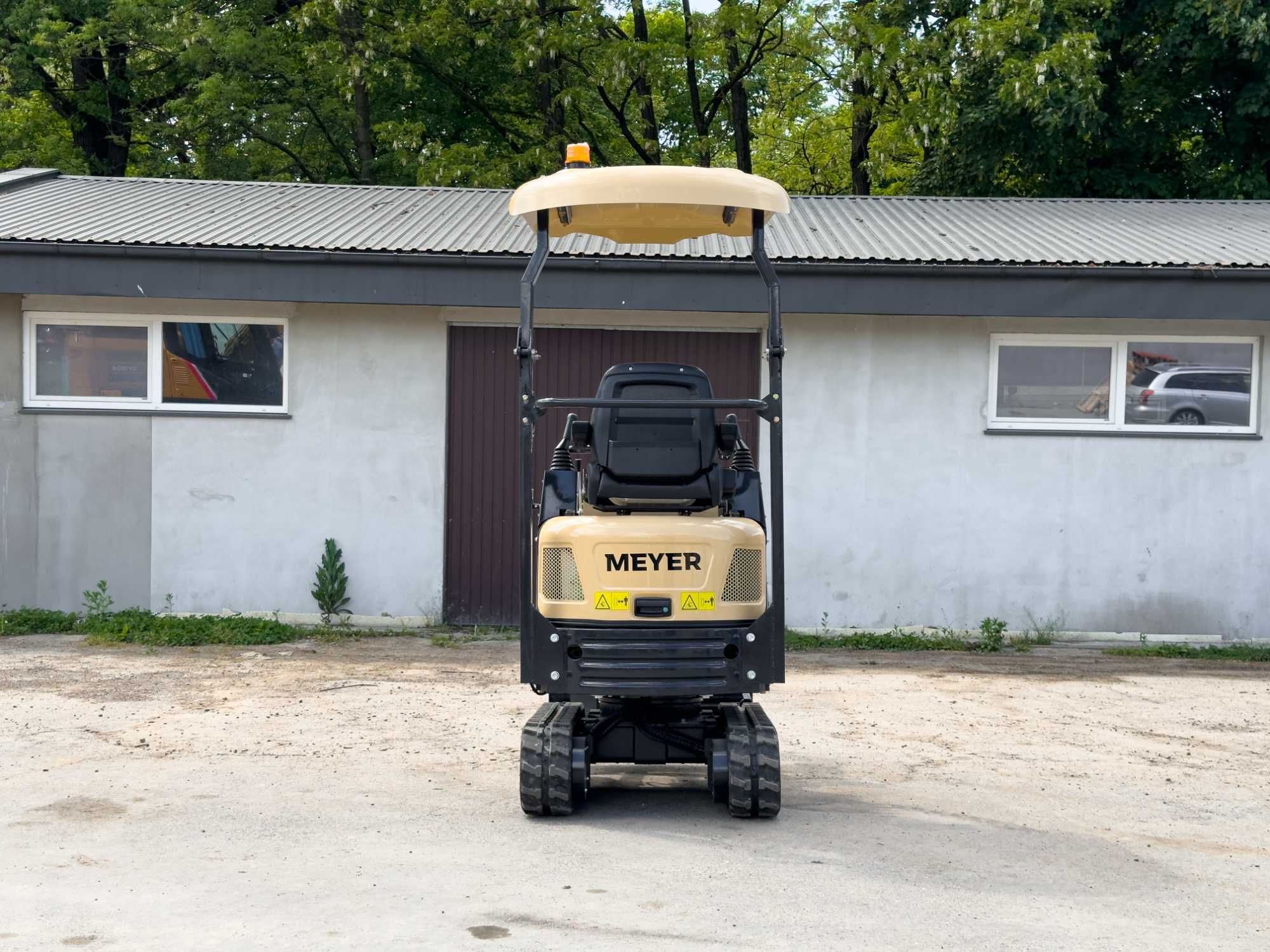 Minikoparka Meyer EX12 - silnik YANMAR, pompa PARKER jak JCB CAT