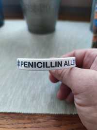 Opaska na rękę uczulenie alergia penicylina alergy