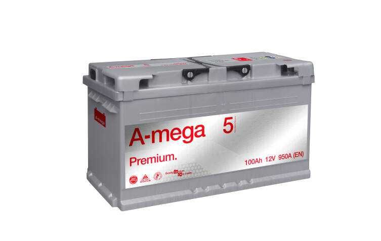 Akumulator Amega 100 Ah 950 A PREMIUM M5