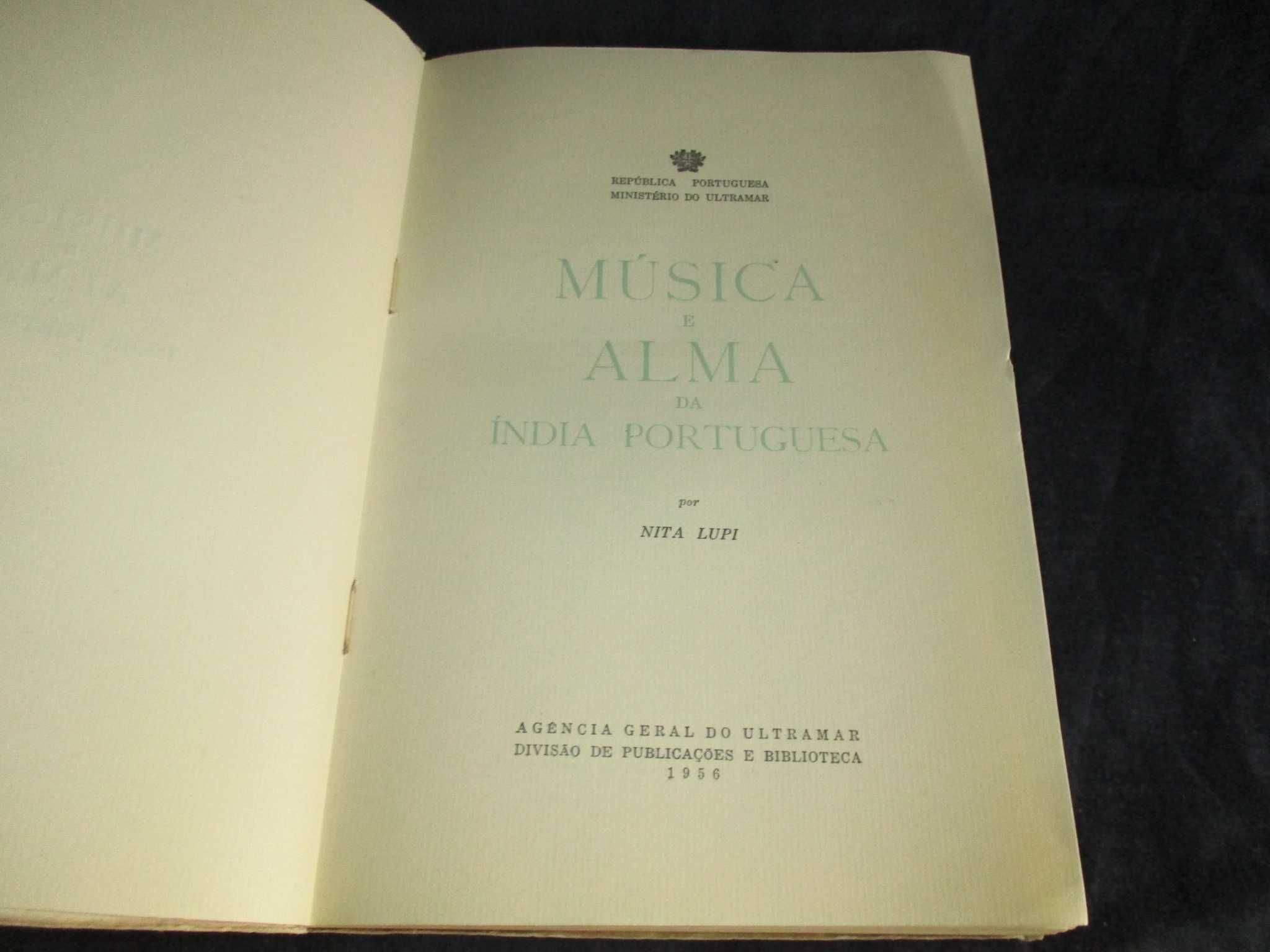 Livro Música e Alma da Índia Portuguesa Nita Lupi