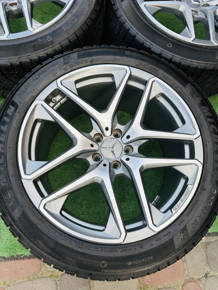 Різноширокі диски 5x112 R20 Mercedes GLC 63AMG з резиною 295/40-265/45