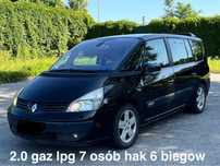 Renault espace lift 2.0 gaz lpg 2028 7 osob xenon klima hak zamiana