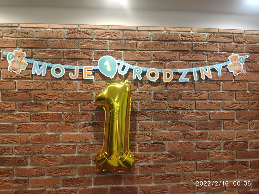 Girlanda i Balon 1 urodziny