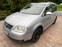 VW Touran 2.0TDi, 140kM Tempomat Klimatyzacja, 6biegów-Man. 5-osobowy