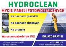 Mycie paneli fotowoltaicznych
