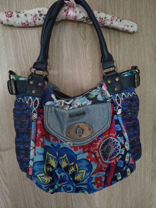Torebka Desigual z jeansem