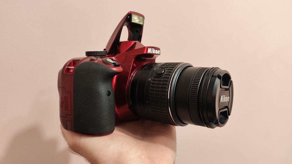 Nikon D3300+Сумка+18-55+SD Зеркалка зеркальный фотоаппарат фотокамера