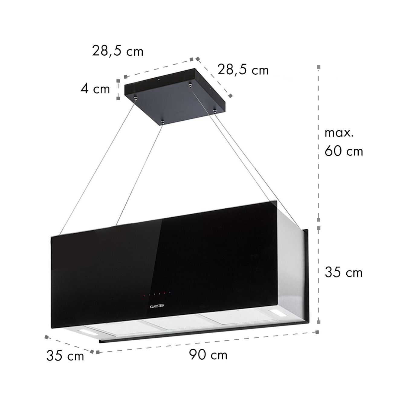 Kronleuchter XL Exaustor Ilha