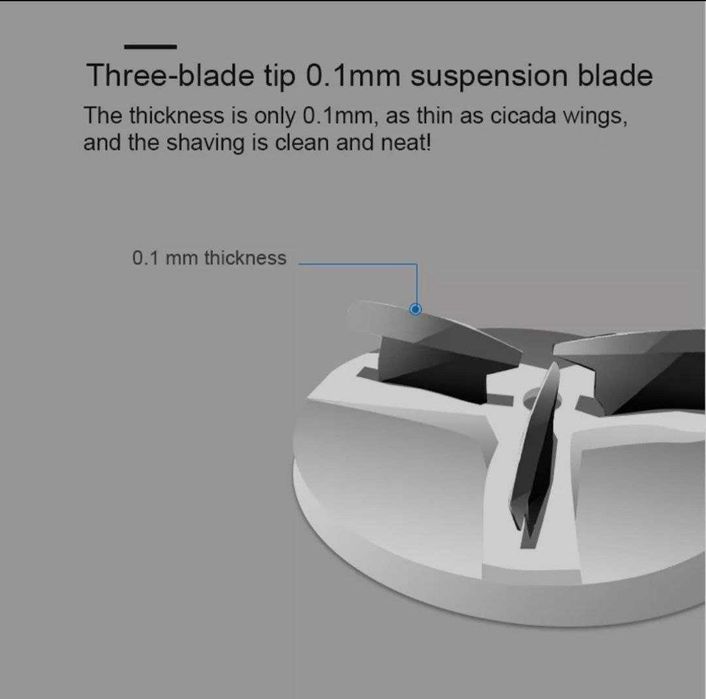 Дорожная бритва, портативная машинка для бритья DALING DL-9103