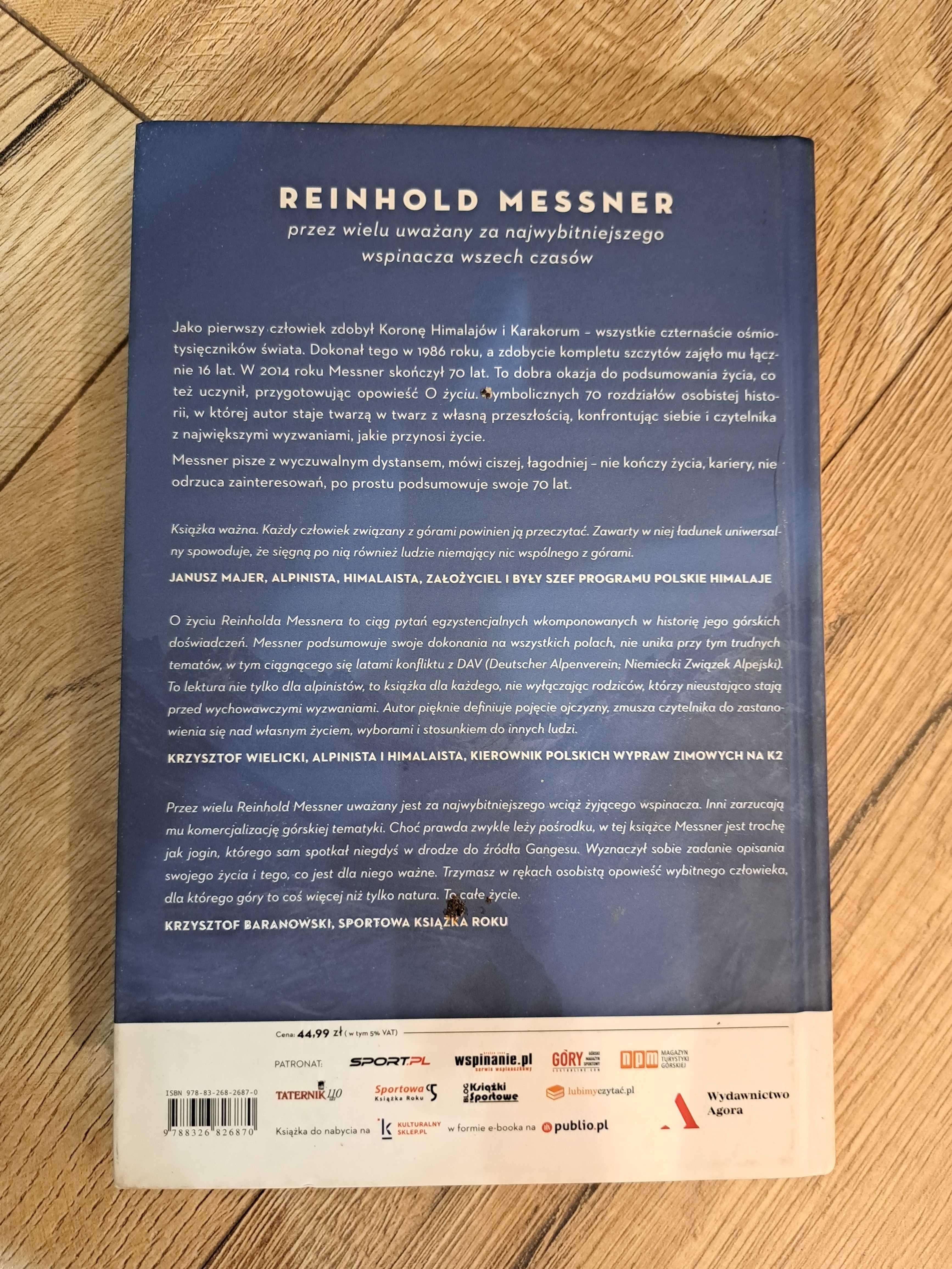 O życiu Reinhold Messner