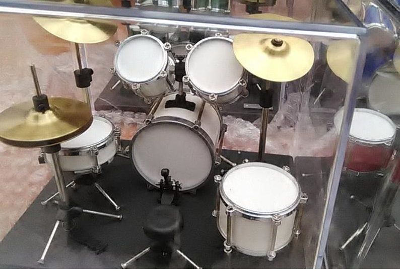 Bateria 8 Peças (mini) (Caixa em Acrílico)