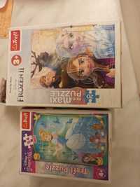 Puzzle dla dziewczynki frozen Disney princess