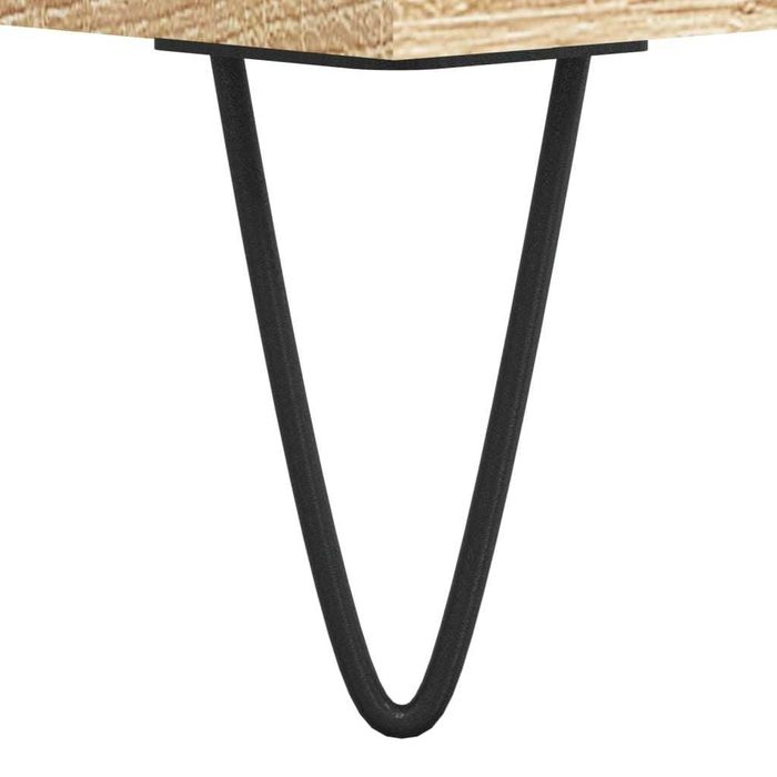 VidaXL komoda półka Sonoma Oak 34,5x32,5x90 cm drewno klejone
