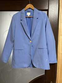 Піджак голубого кольору hm