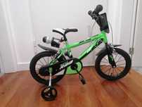 Bicicleta infantil 14" R88 4-6 anos como nova