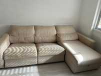 Sofá usado chaise long