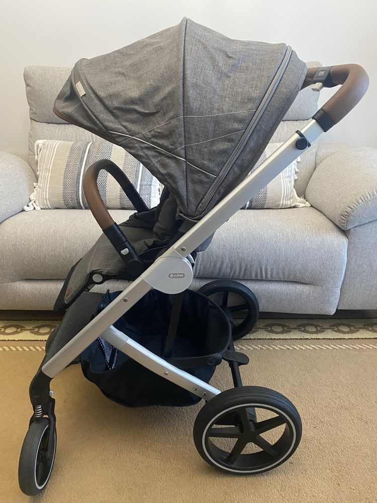 Conjunto cadeira Balios S + Ovo reclinavel Cybex