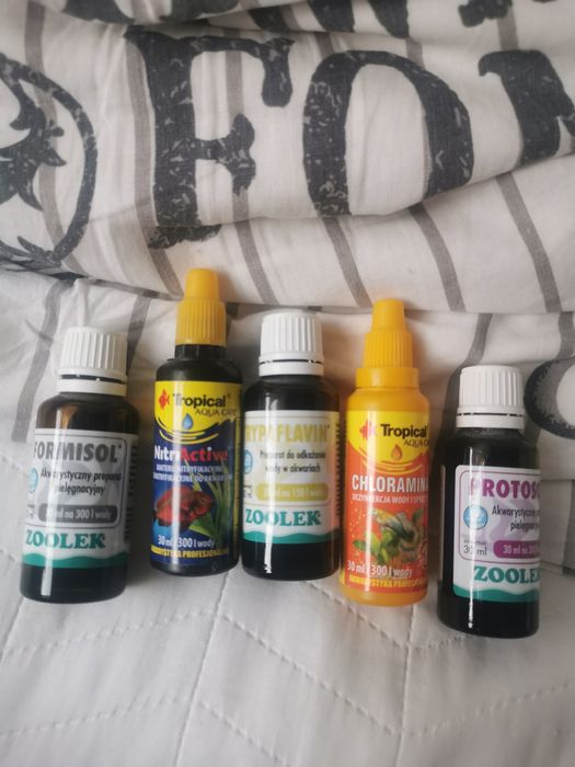 Preparaty do akwarium