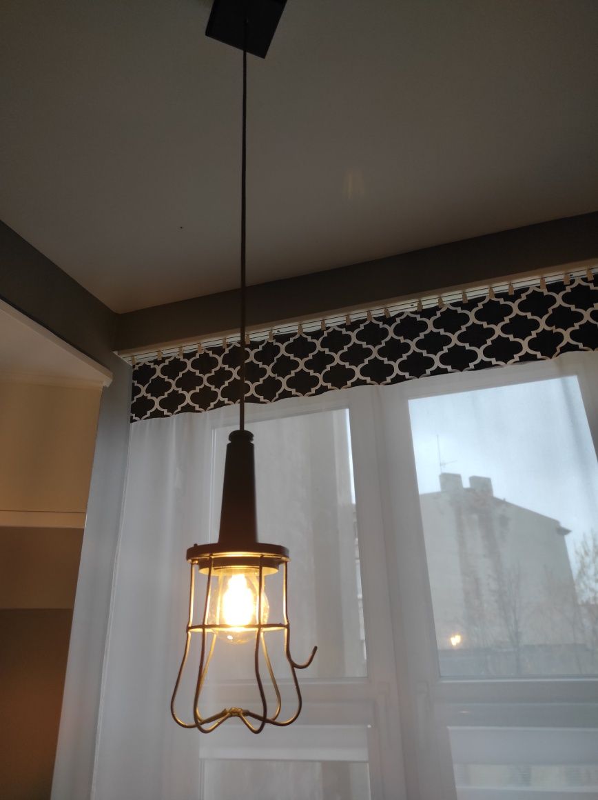 Lampa wisząca loft, industrial