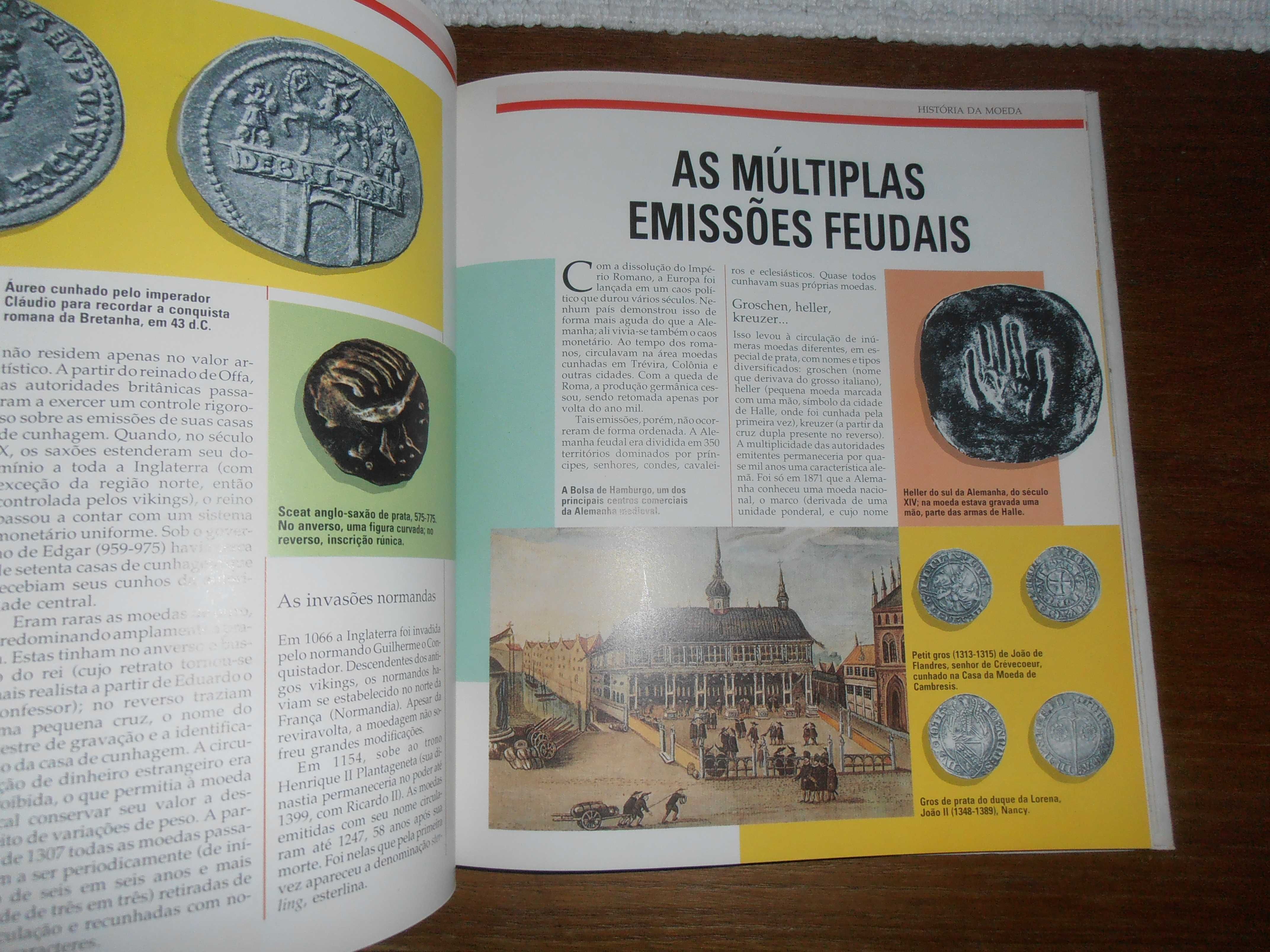 numismática-moedas mundo,guia colecionador,história moeda,5 livros