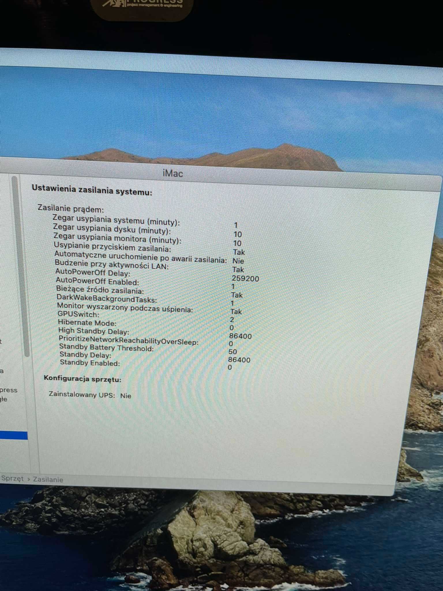 iMac 21,5" 2013r C02N6E3NF8J2