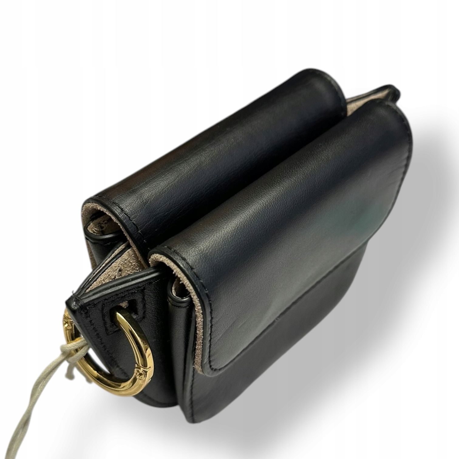 Trussardi Torebka Na Ramienna Flap Xs Soft Black