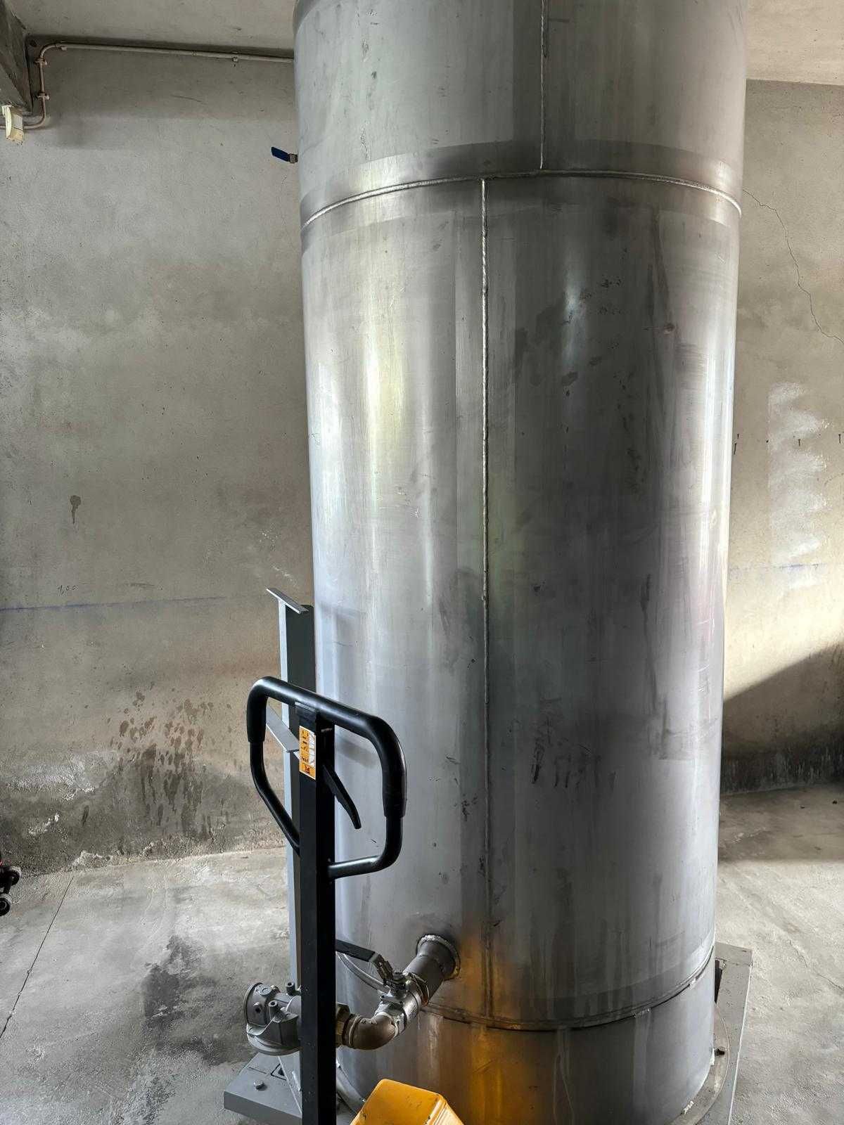 Depósito/Reservatório Inox - 1000L (H2O/Produtos Quimicos/Combustivel)