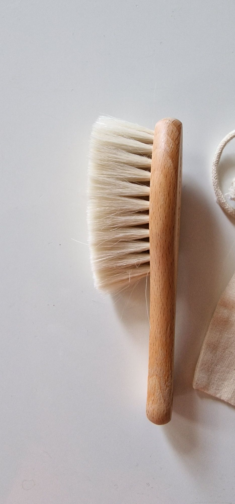 Naturalna Szczotka do włosów dla niemowląt Dear Eco