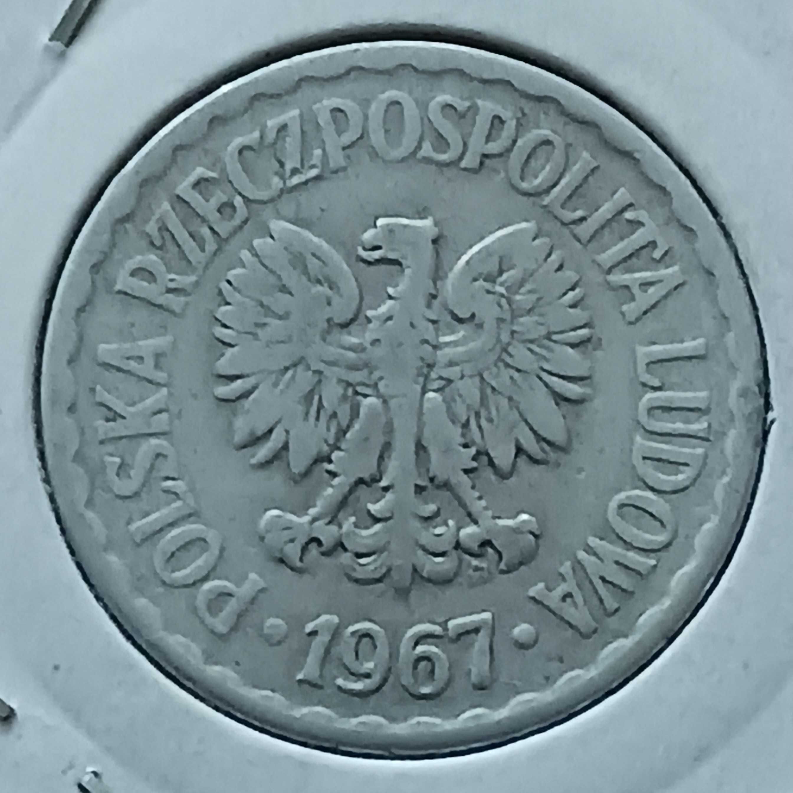 1 Złoty 1967 r. - nr. 3 - najniższy nakład- Super