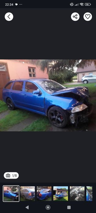 Skoda Octavia 2 vrs 170ps Kombi
