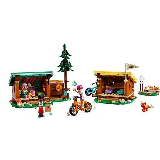 Новый конструктор Lego Friends 42624.  Затишні хатинки у таборі.