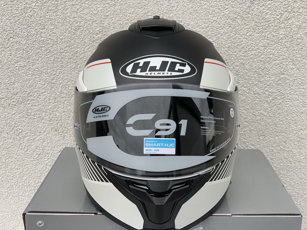 Szczekowy Kask motocyklowy HJC C91 PROD Blenda,Interkom, HJC Smart!