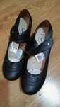 granatowe polbuty rozm.40 wkladka footflexx skora buty wiosna/jesien