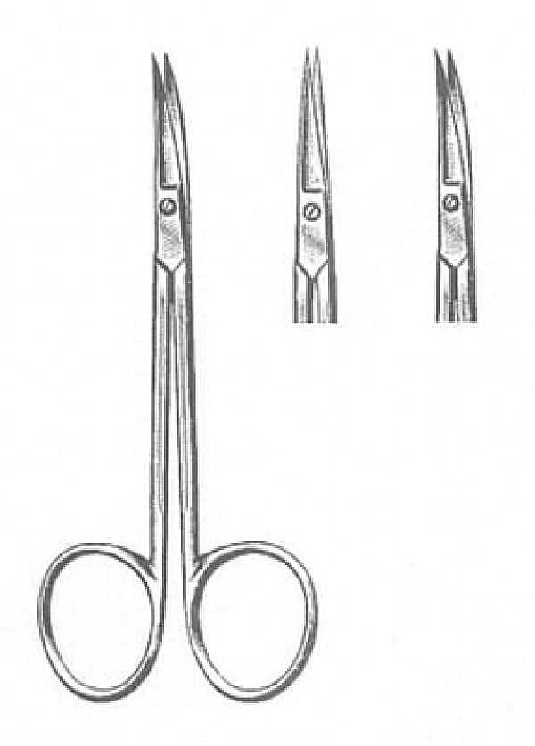 Nożyczki operacyjne typ Cuticle 11 cm (proste)
