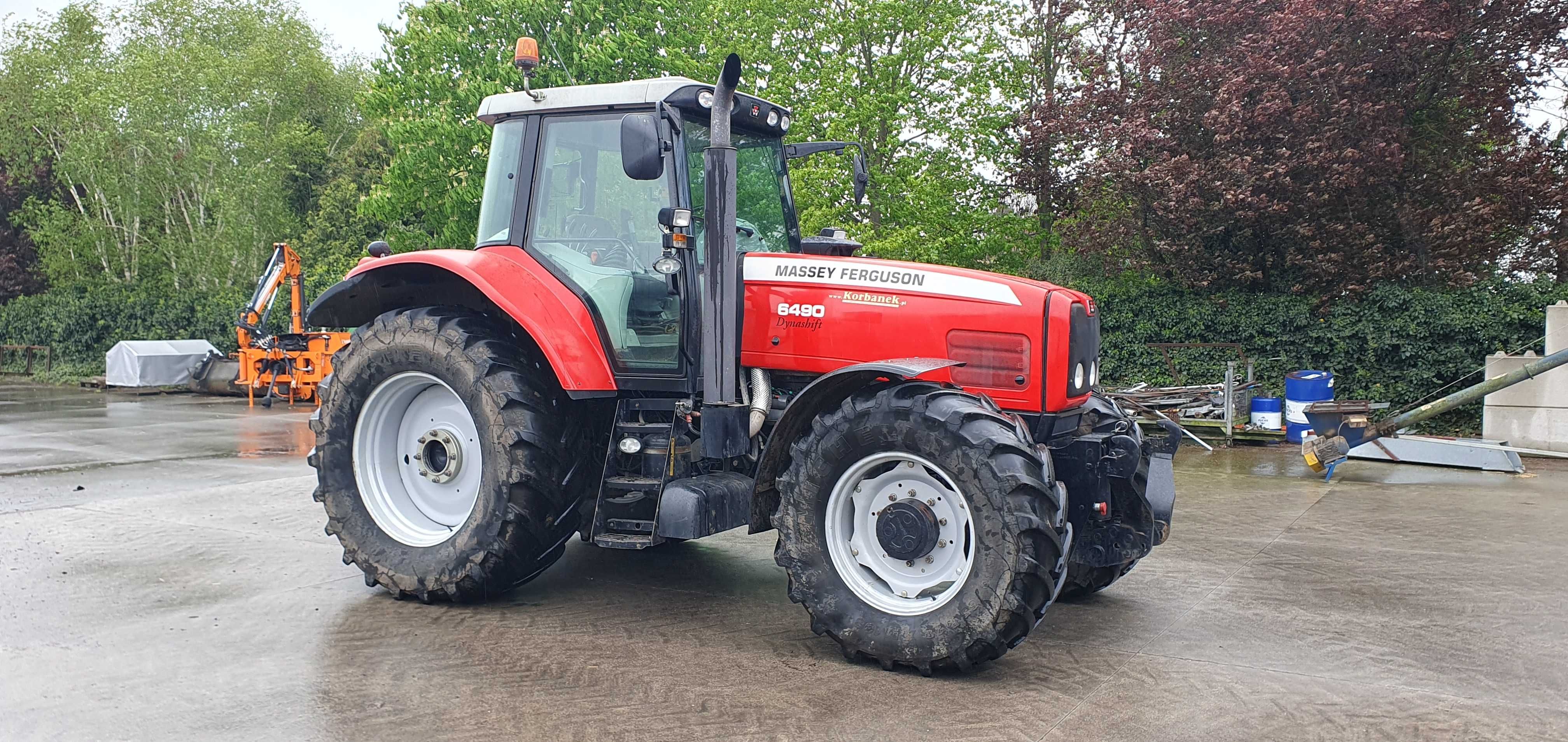 Massey ferguson 6490 , pierwszy właściciel,  stan bardzo dobry