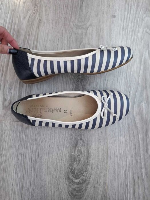 Балетки жіночі шкіра Р. 39 устілка 26 см.