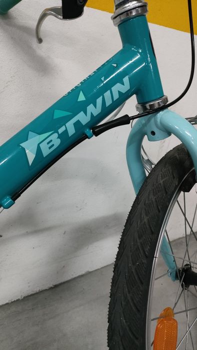 Bicicleta criança roda 20" 6-9 anos btwin original 120