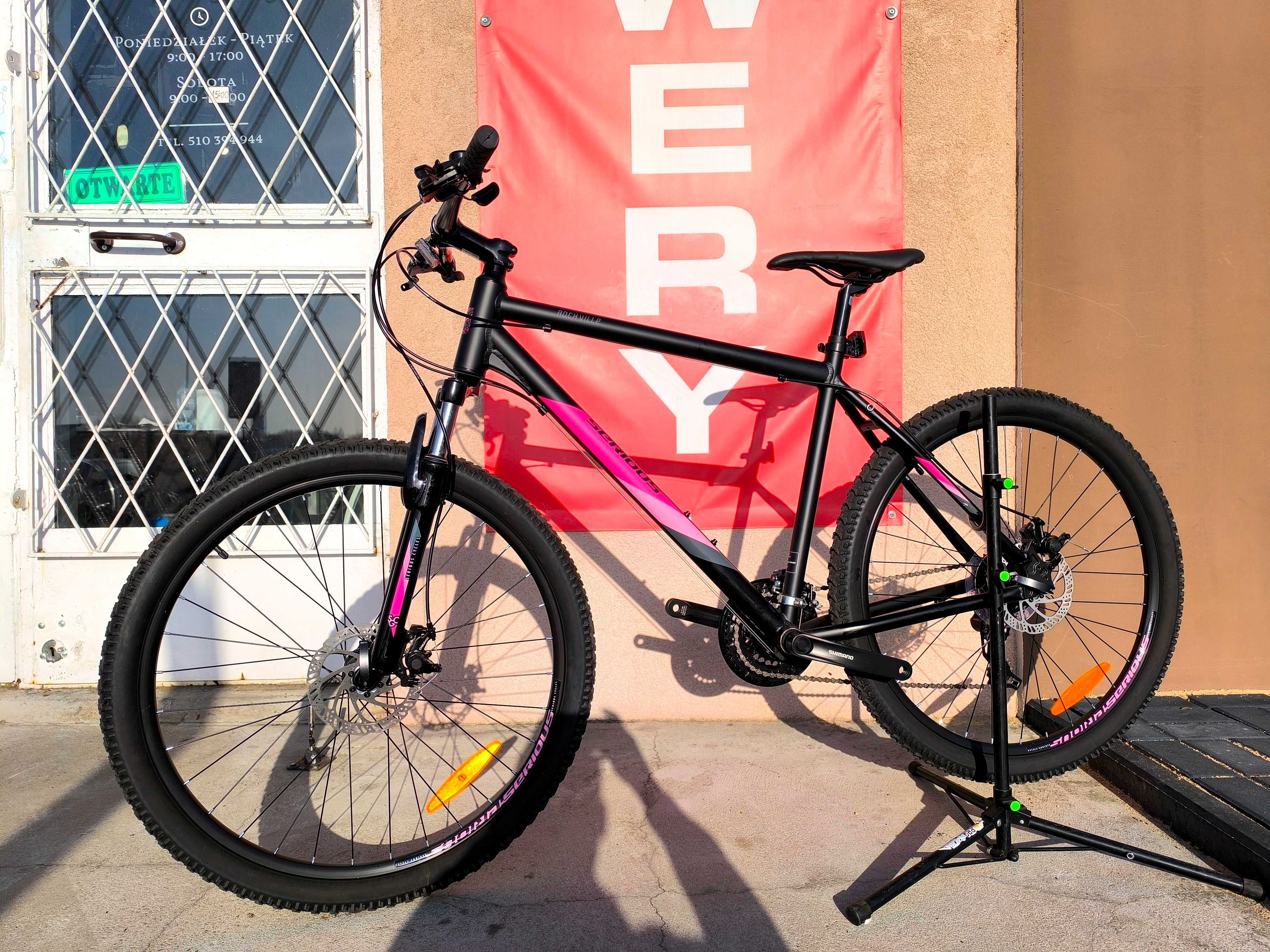 PIĘKNY SERIOUS ROCKVILLE DISC Roz. 20" Hamulce Tarczowe *Koła 27,5*