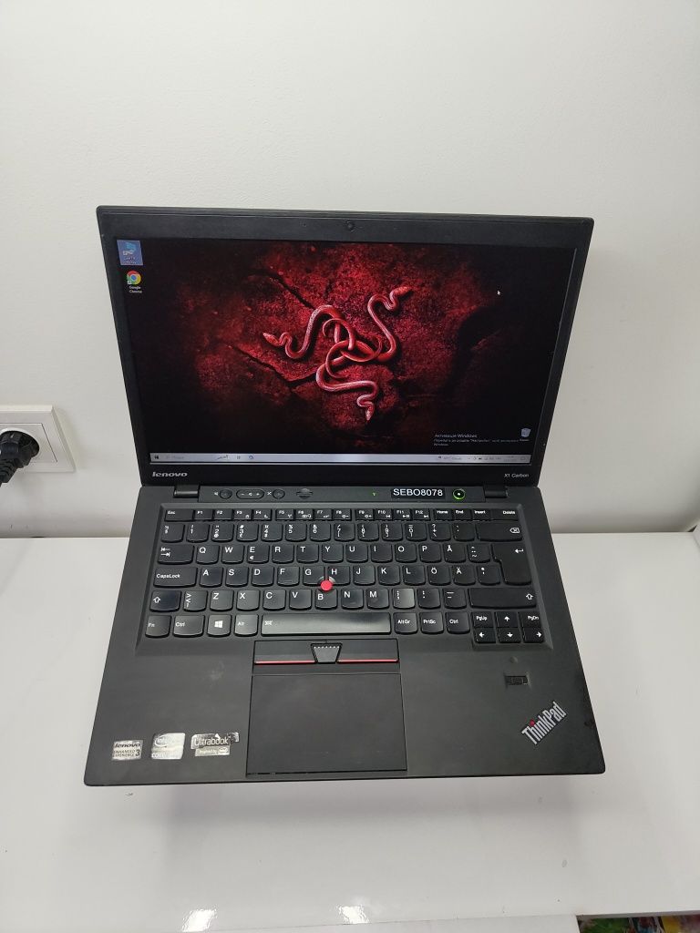 Ноутбук lenovo ThinkPad x1 carbon /i5 3427u/8 ГБ/SSD 128
