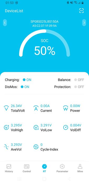 Акумулятор Smat BMS JSDsolar LiFePo4 25,6v 100ah 2560wh