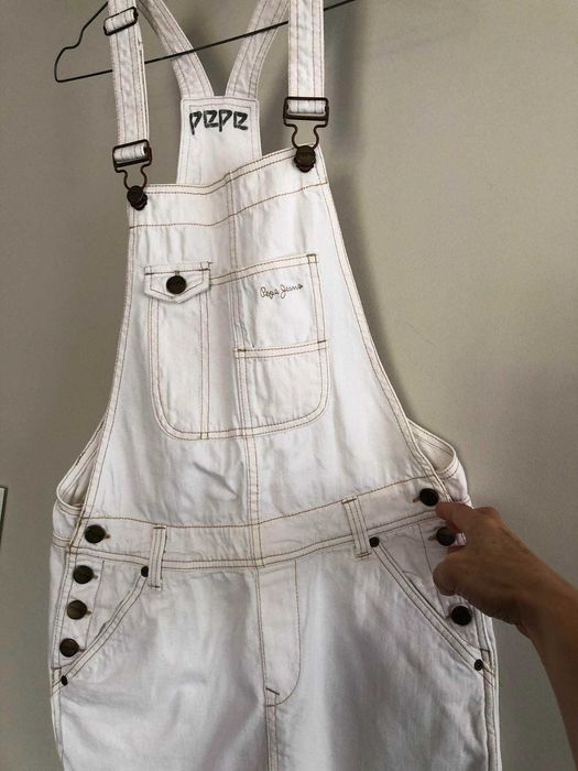 Spódniczka mini ogrodniczka Pepe Jeans
