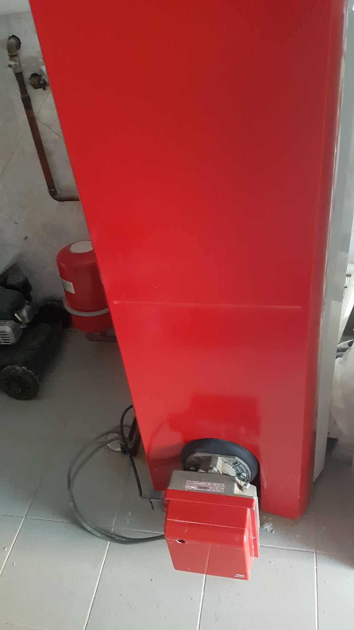 Caldeira a gasóleo