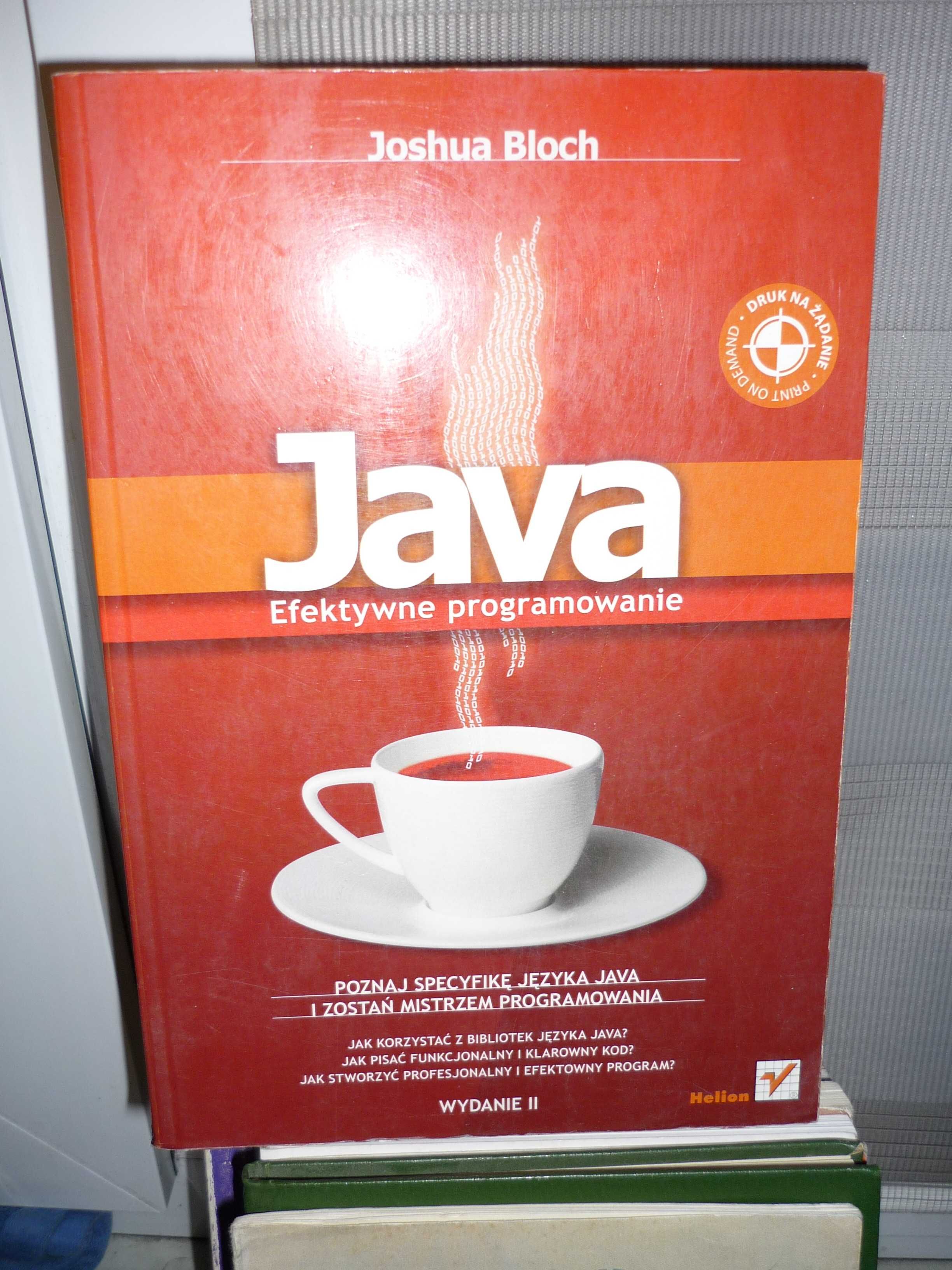 Java , Efektywne programowanie , Joshua Bloch.