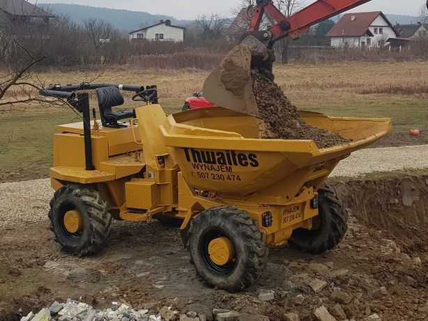 Wozidlo budowlane,wynajem.Wózek Transportowy wozidło samowyładowcze