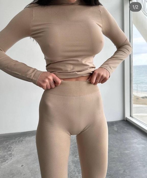 Лосини і водолазка комплект с