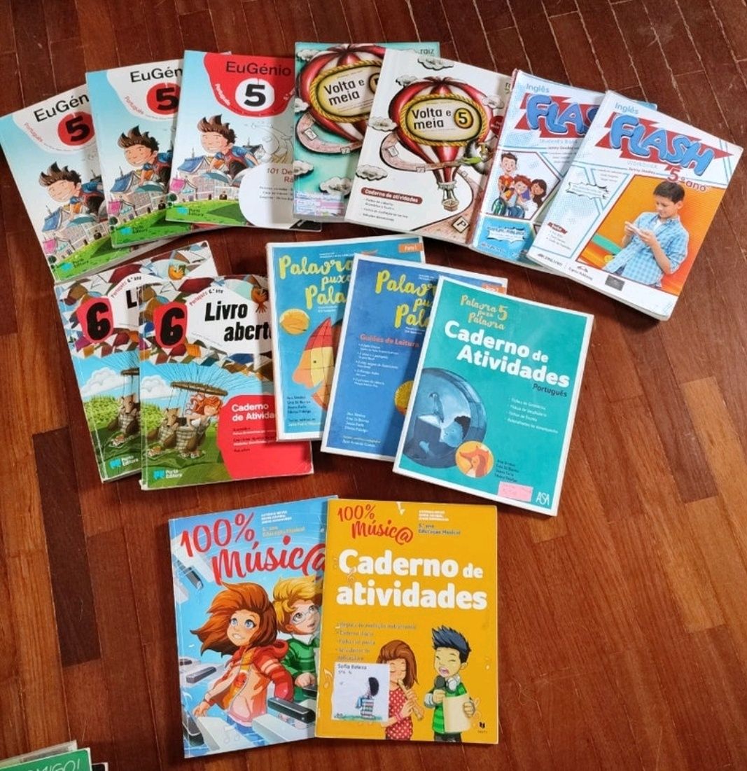 Manuais escolares para 5 ano