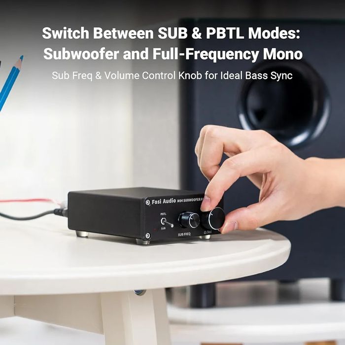 Fosi Audio M04 Subwoofer Amplifier підсилювач для сабвуфера