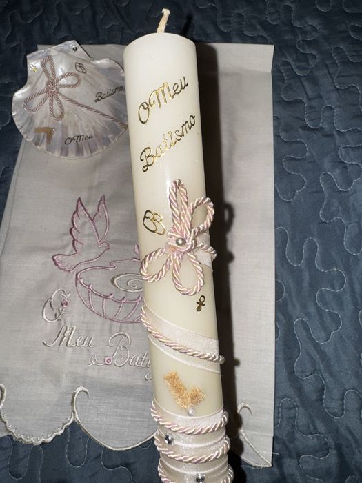 Conjunto Batismo Menina NOVO