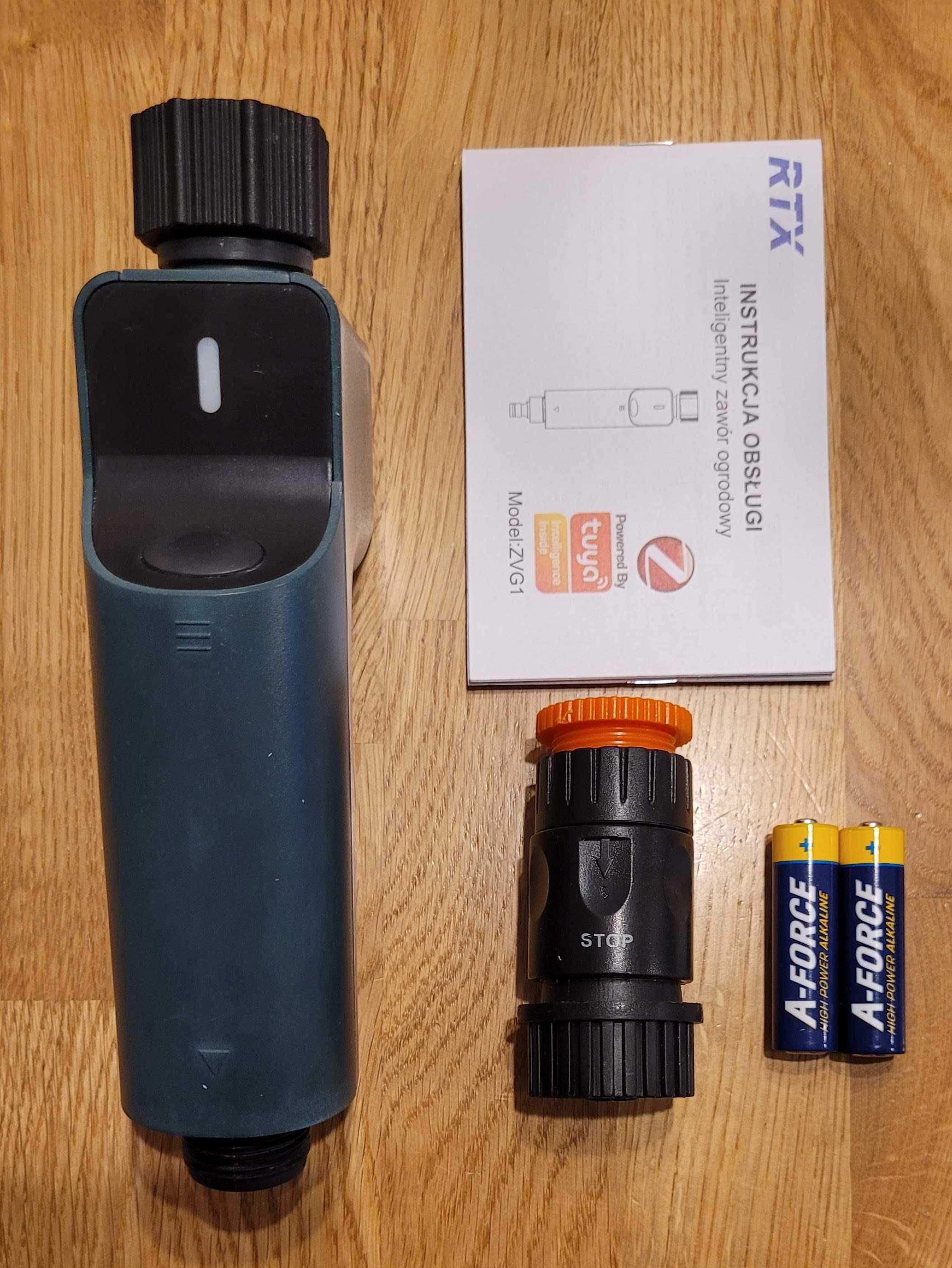 RTX Zawór System Nawadniania Podlewania Ogrodu Tuya Zigbee Pomiar Wody